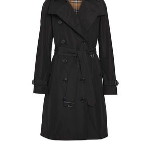 Burberry LONG Kensington coat midnight size 4 women